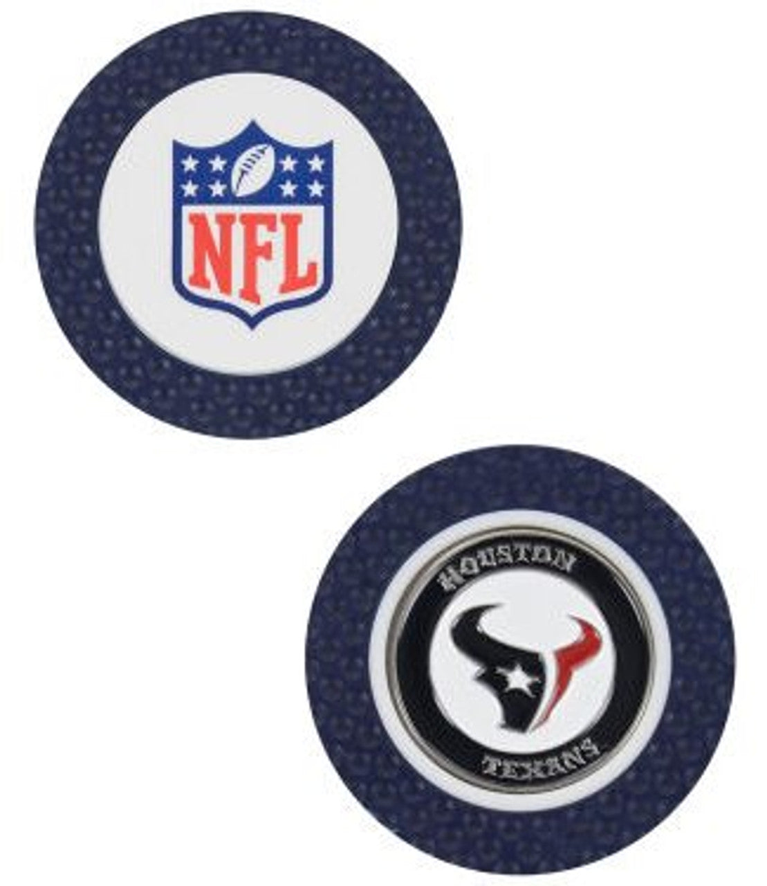 Team Golf Houston Texans Golf Chip with Marker Fan Gear NFL Houston Texans