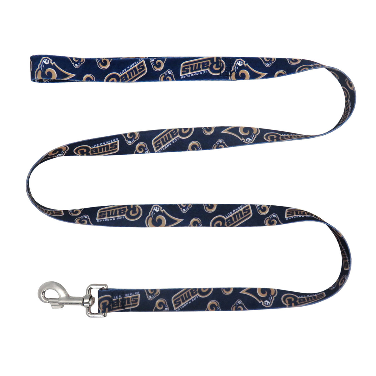 Little Earth Los Angeles Rams Pet Leash 1x60 - Special Order Fan Gear NFL Los Angeles Rams