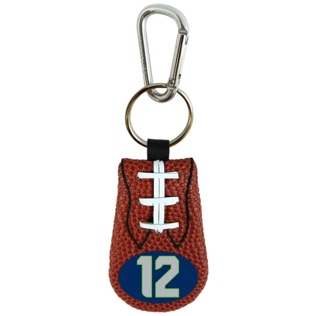 Gamewear Seattle Seahawks 12th Man Design Classic Football Keychain Fan Gear NFL Seattle Seahawks