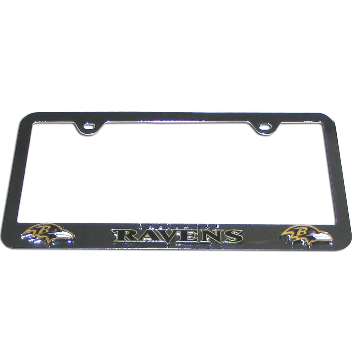 Fremont Die Baltimore Ravens License Plate Frame Fan Gear NFL Baltimore Ravens