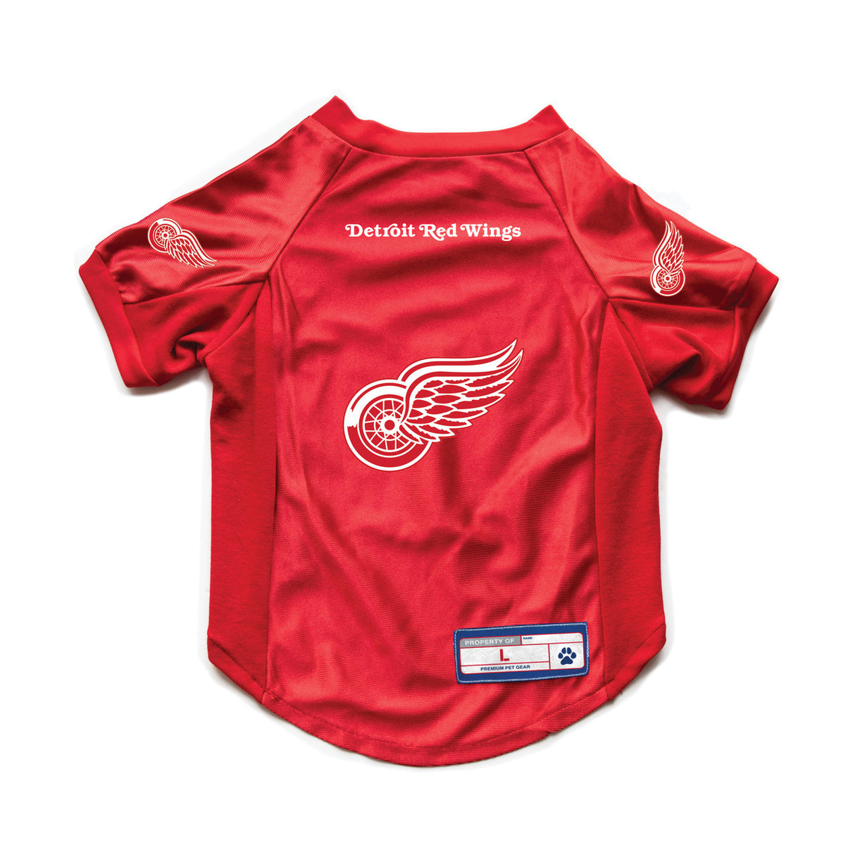 Little Earth Detroit Red Wings Stretch Pet Jersey Size XL Fan Gear NHL Detroit Red Wings
