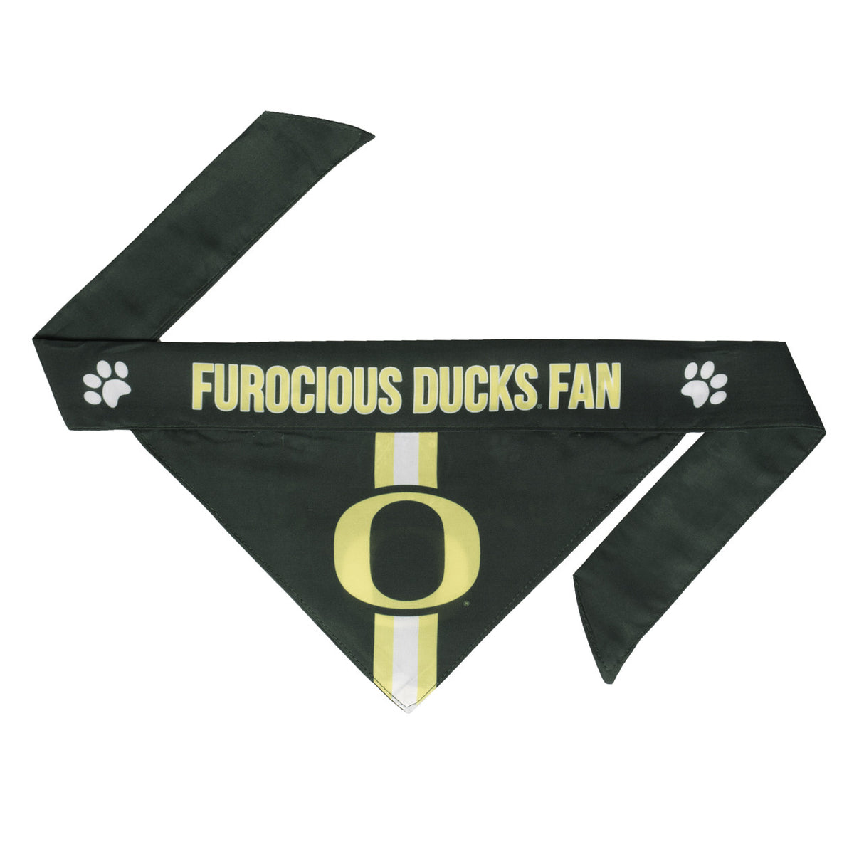 Little Earth Oregon Ducks Pet Bandanna Size XS - Special Order Fan Gear NCAA Oregon Ducks