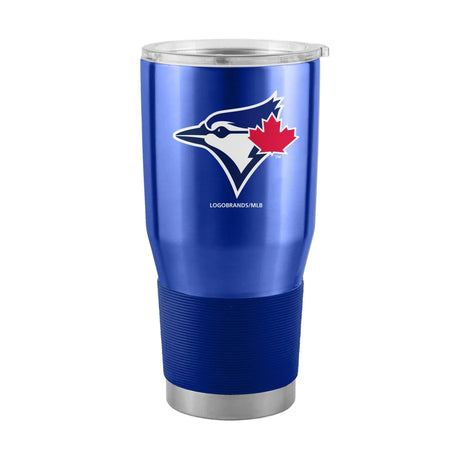 Logo Brands Toronto Blue Jays 30oz Stainless Steel Travel Tumbler Fan Gear MLB Toronto Blue Jays