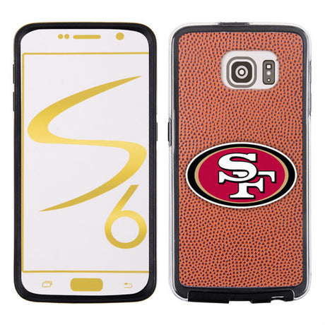 Gamewear San Francisco 49ers Classic Football Pebble Grain Feel Samsung Galaxy S6 Phone Case Fan Gear NFL San Francisco 49ers