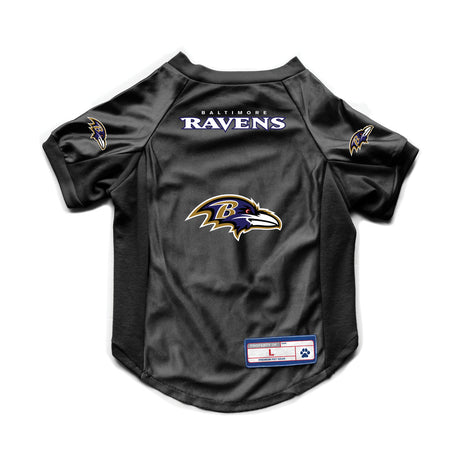 Little Earth Baltimore Ravens Stretch Pet Jersey Size Medium Fan Gear NFL Baltimore Ravens