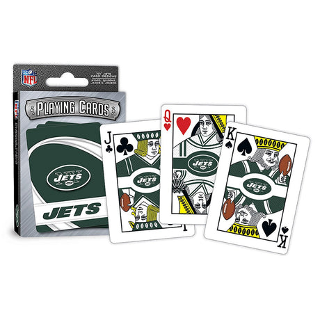 Masterpieces Puzzle Company New York Jets Logo Playing Cards Fan Gear NFL New York Jets