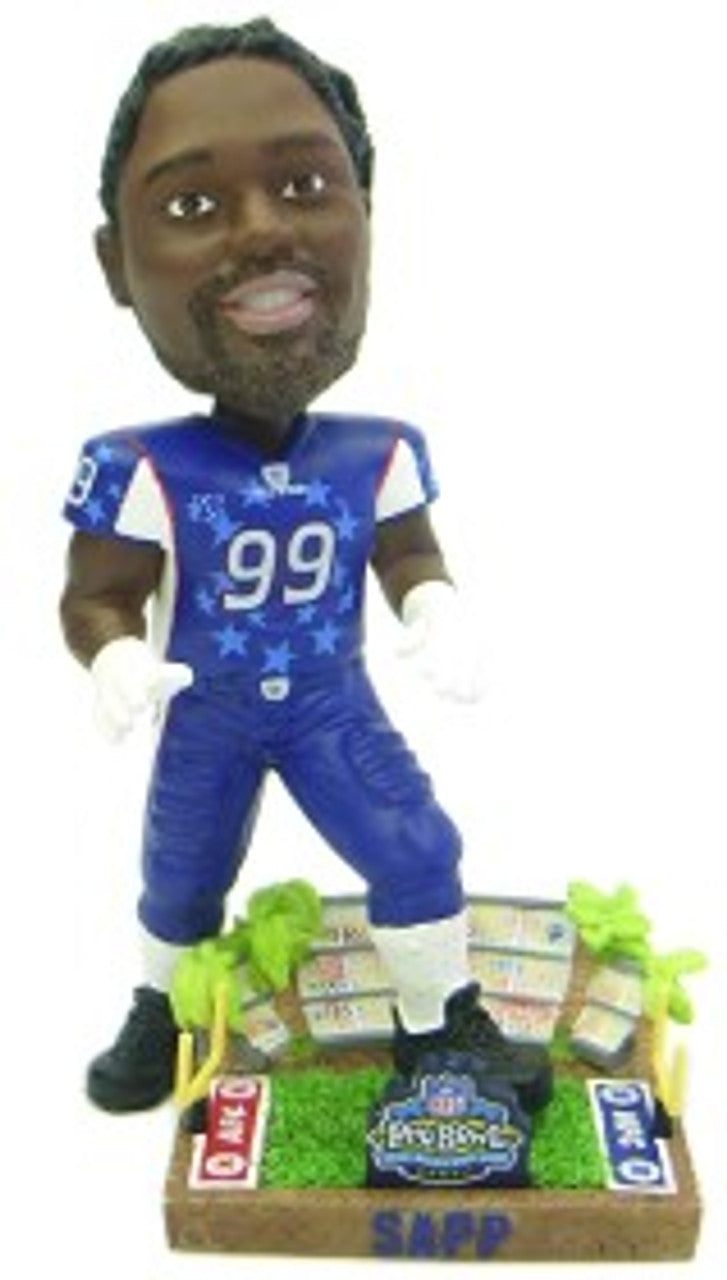Forever Collectibles Tampa Bay Buccaneers Warren Sapp 2003 Pro Bowl Bobblehead Fan Gear NFL Tampa Bay Buccaneers