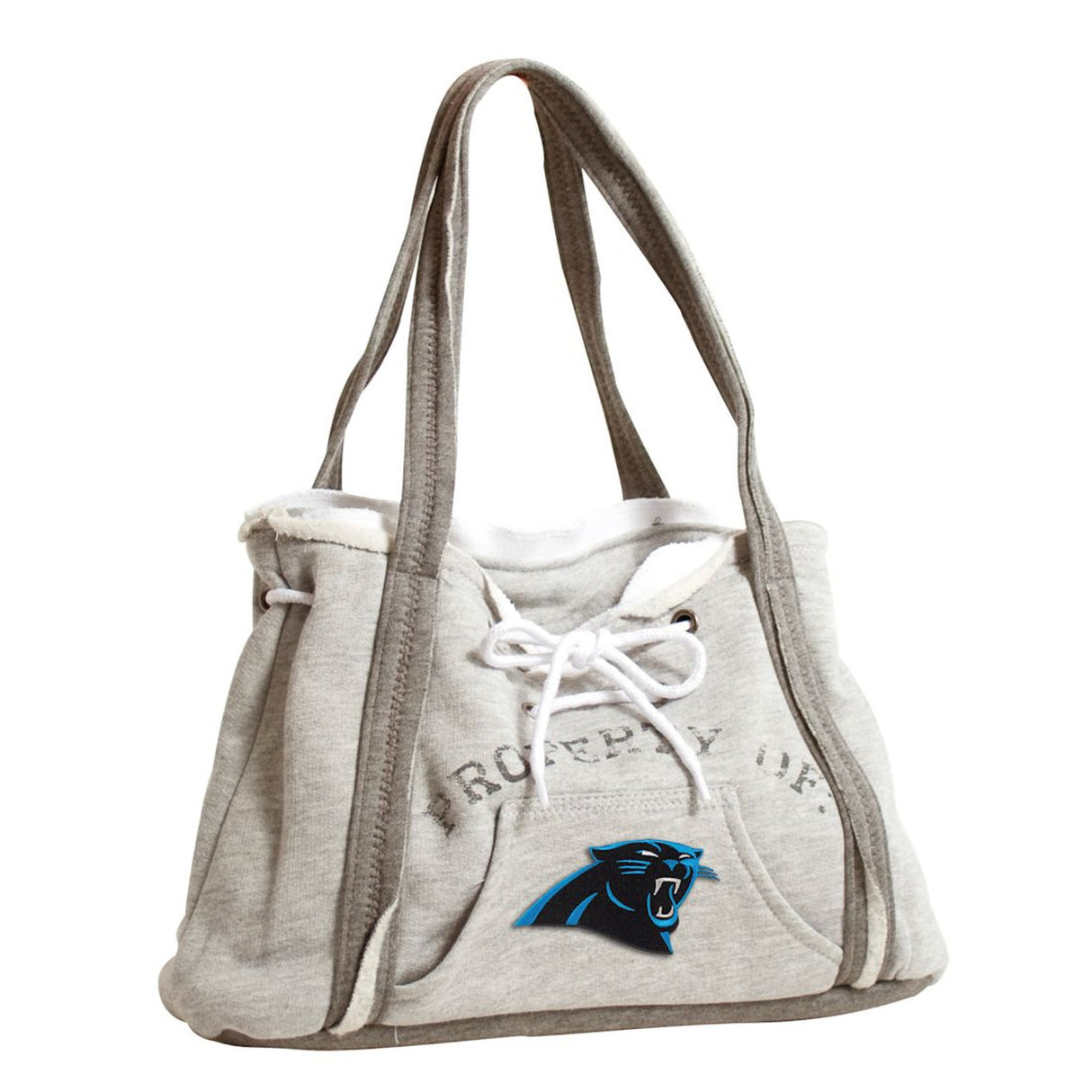 Little Earth Carolina Panthers Hoodie Purse Fan Gear NFL Carolina Panthers