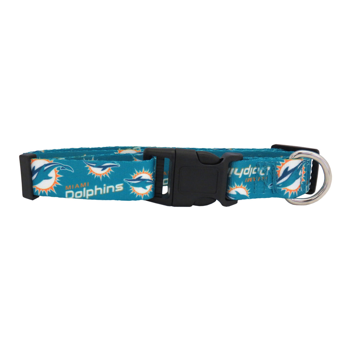 Little Earth Miami Dolphins Pet Collar Size Small Fan Gear NFL Miami Dolphins