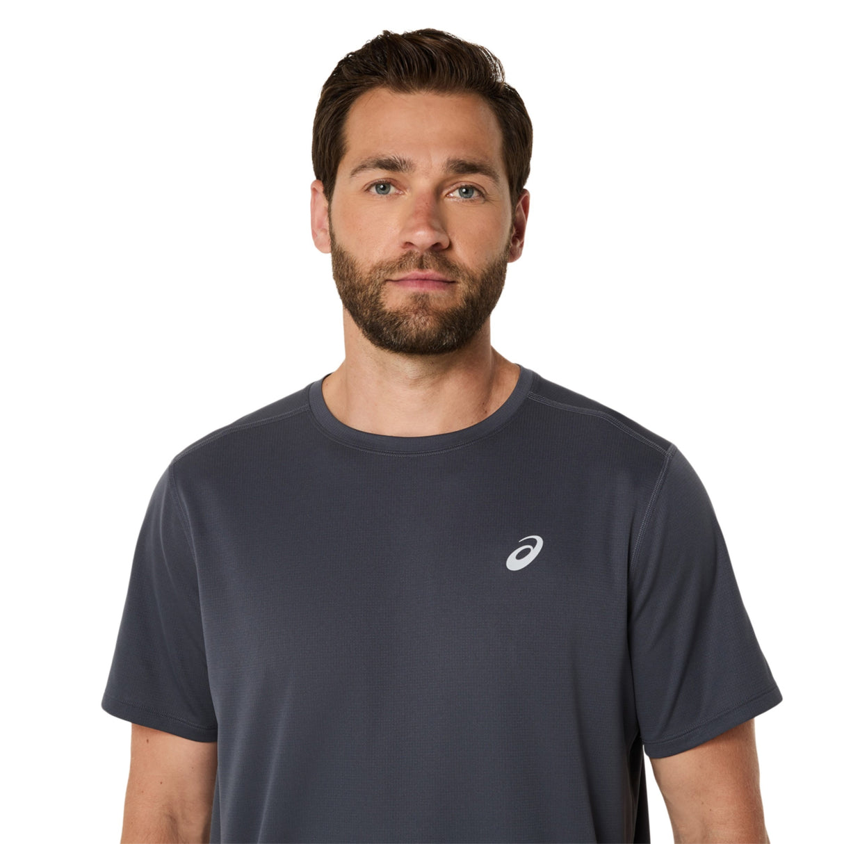 Asics Men's Silver Short Sleeve Top-4