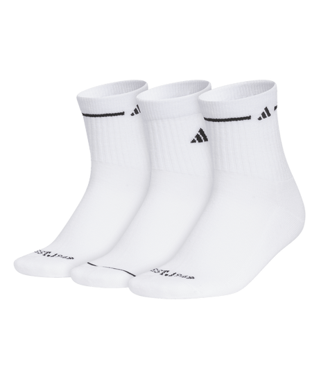 adidas Cushioned Sport 3.0 High Quarter Socks 3 Pairs Unisex Accessories Socks