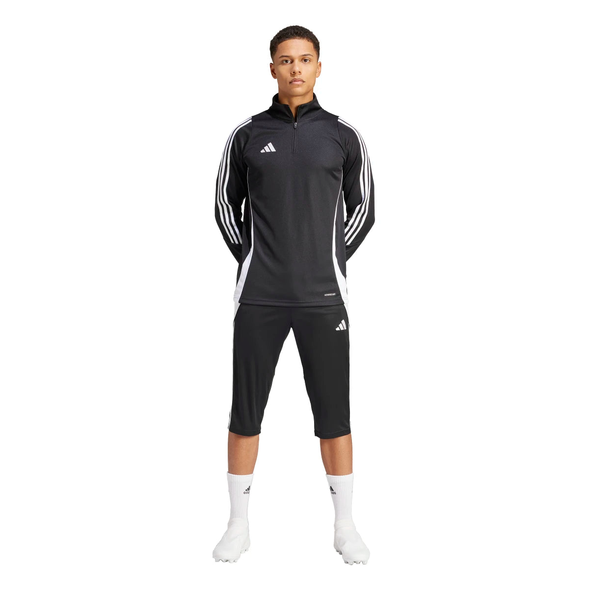 adidas Men's Tiro 24 3/4 Soccer Pants Soccer Uniforms & Apparel All