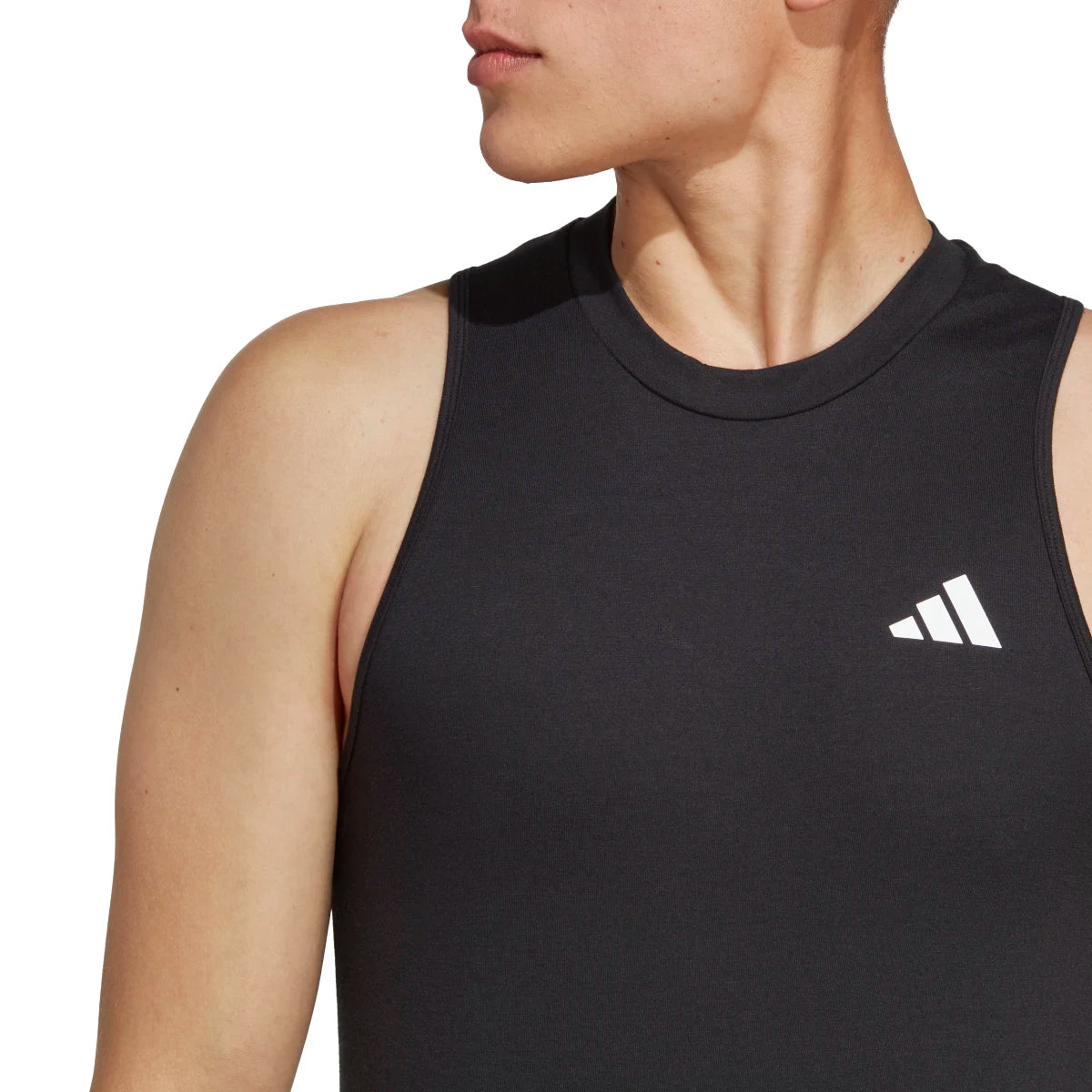 adidas Men's Train Essentials Sleeveless Logo T-Shirt Mens Apparel Shirts & Tops