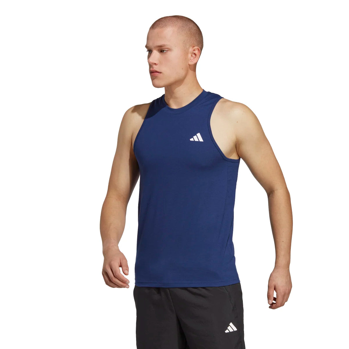 adidas Men's Train Essentials Sleeveless Logo T-Shirt Mens Apparel Shirts & Tops