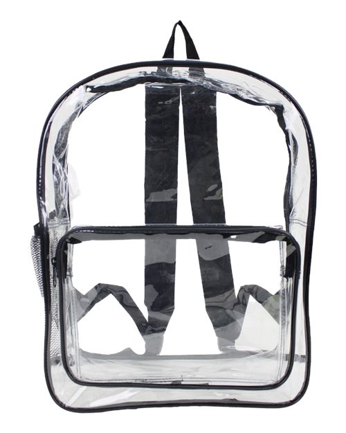 Liberty Bags Large 17" Heavy Duty Clear Backpack Unisex Accessories Bags & Backpacks