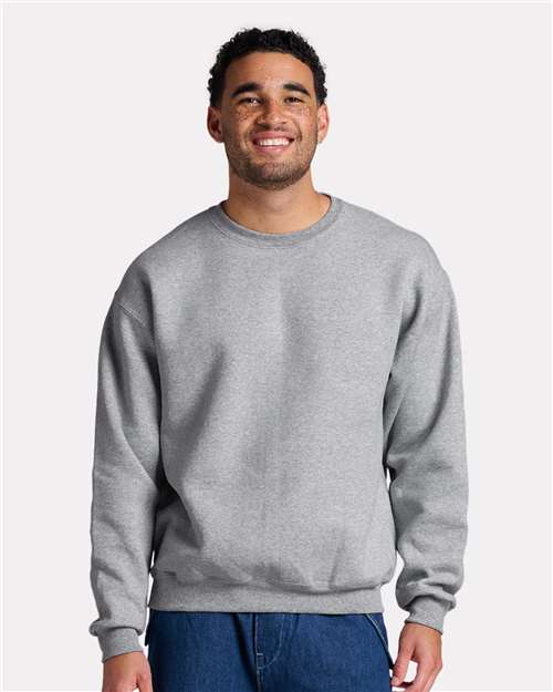 JERZEES Unisex Rugged Crewneck Sweatshirt C12M Mens Apparel Sweatshirts & Fleece