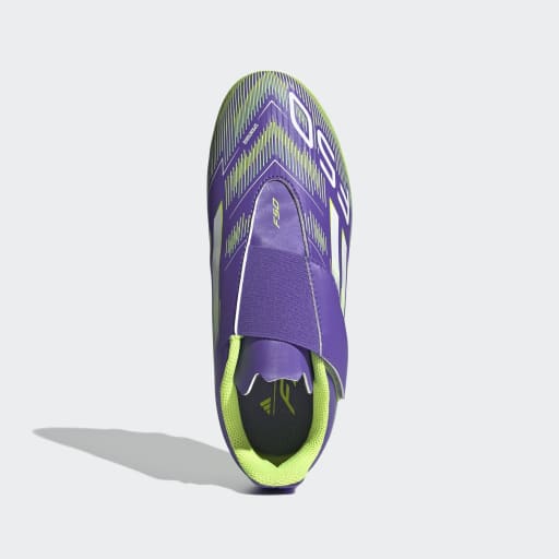 adidas Youth F50 Club Hook-and-Loop Firm/Multi-Ground Soccer Cleats-3