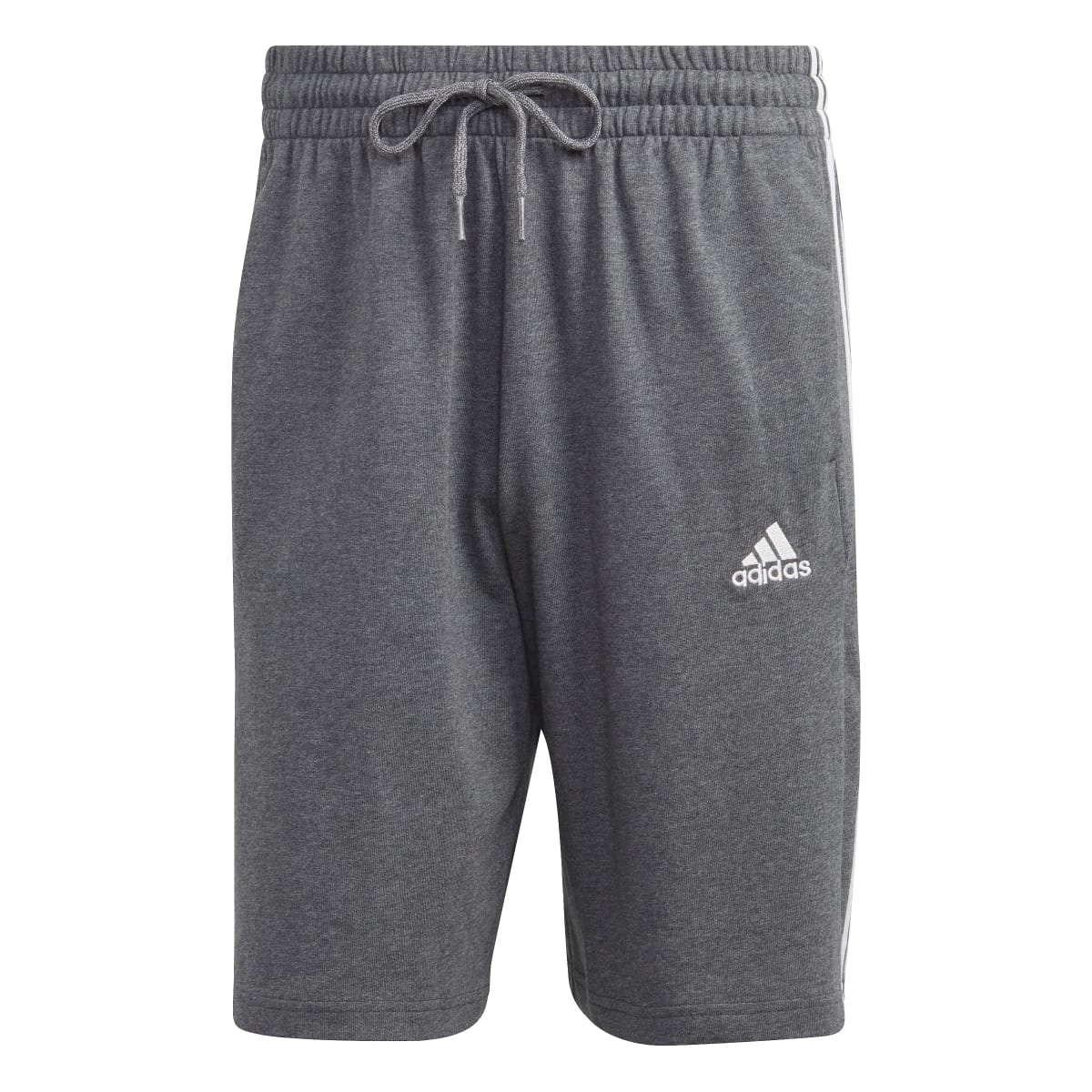 adidas Men's Essentials Single Jersey 3-Stripes Shorts-1