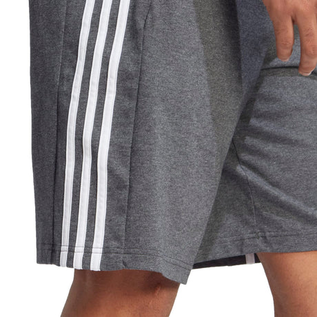 adidas Men's Essentials Single Jersey 3-Stripes Shorts Mens Apparel Shorts