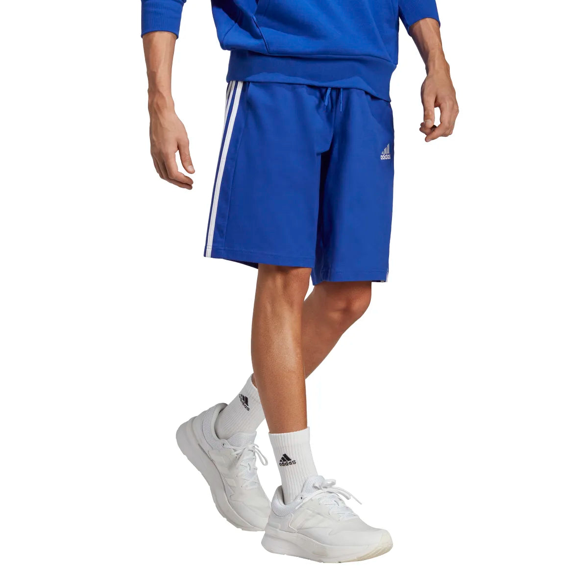 adidas Men's Essentials Single Jersey 3-Stripes Shorts-2