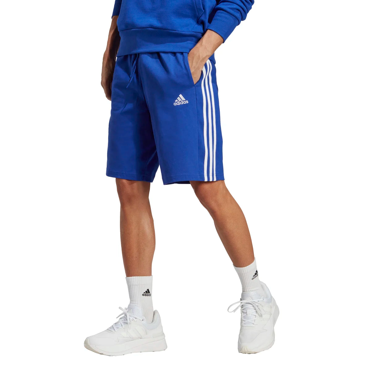 adidas Men's Essentials Single Jersey 3-Stripes Shorts-4