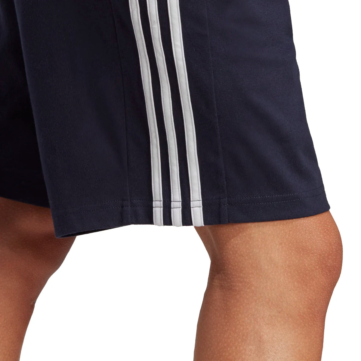 adidas Men's Essentials Single Jersey 3-Stripes Shorts Mens Apparel Shorts