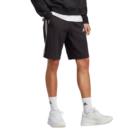 adidas Men's Essentials Single Jersey 3-Stripes Shorts Mens Apparel Shorts