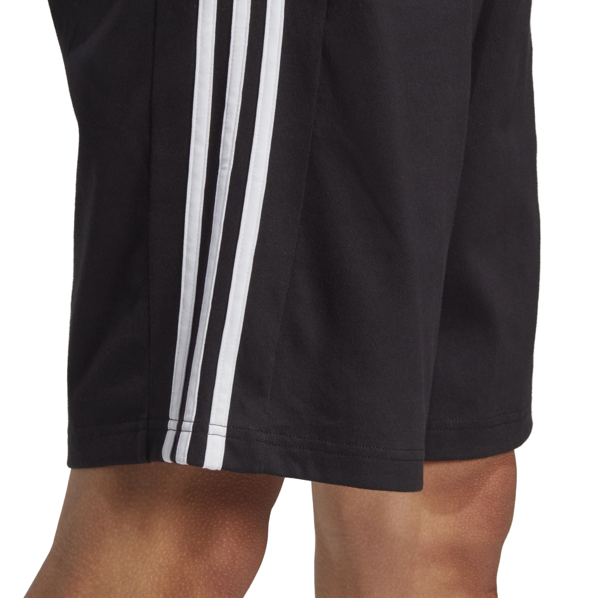 adidas Men's Essentials Single Jersey 3-Stripes Shorts Mens Apparel Shorts