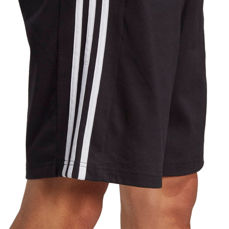 adidas Men's Essentials Single Jersey 3-Stripes Shorts Mens Apparel Shorts