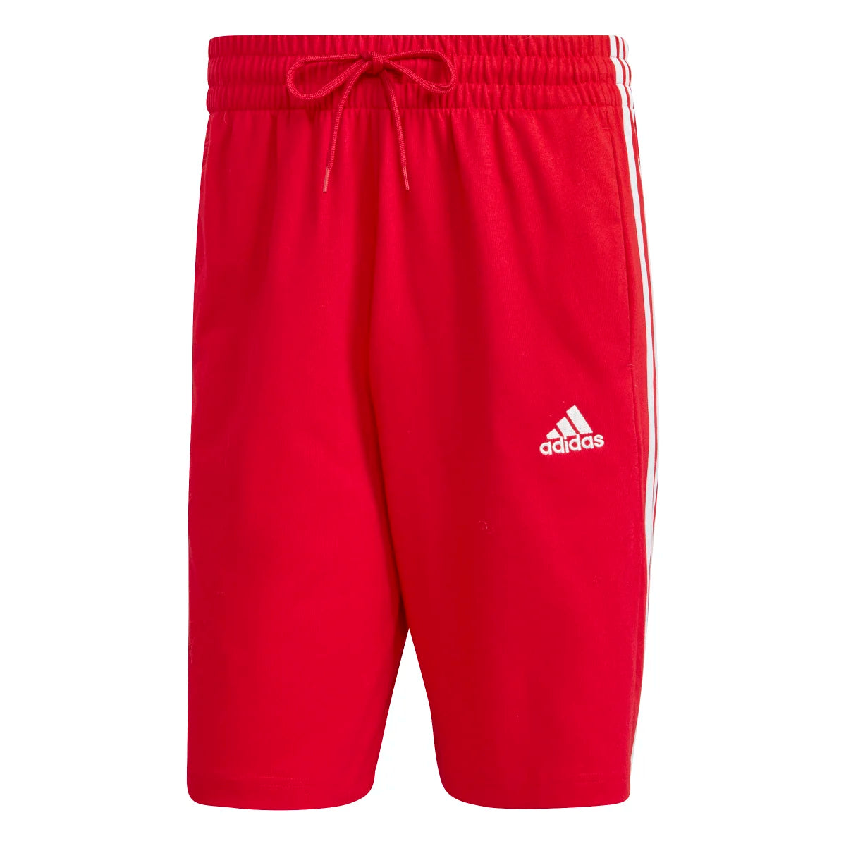 adidas Men's Essentials Single Jersey 3-Stripes Shorts-1