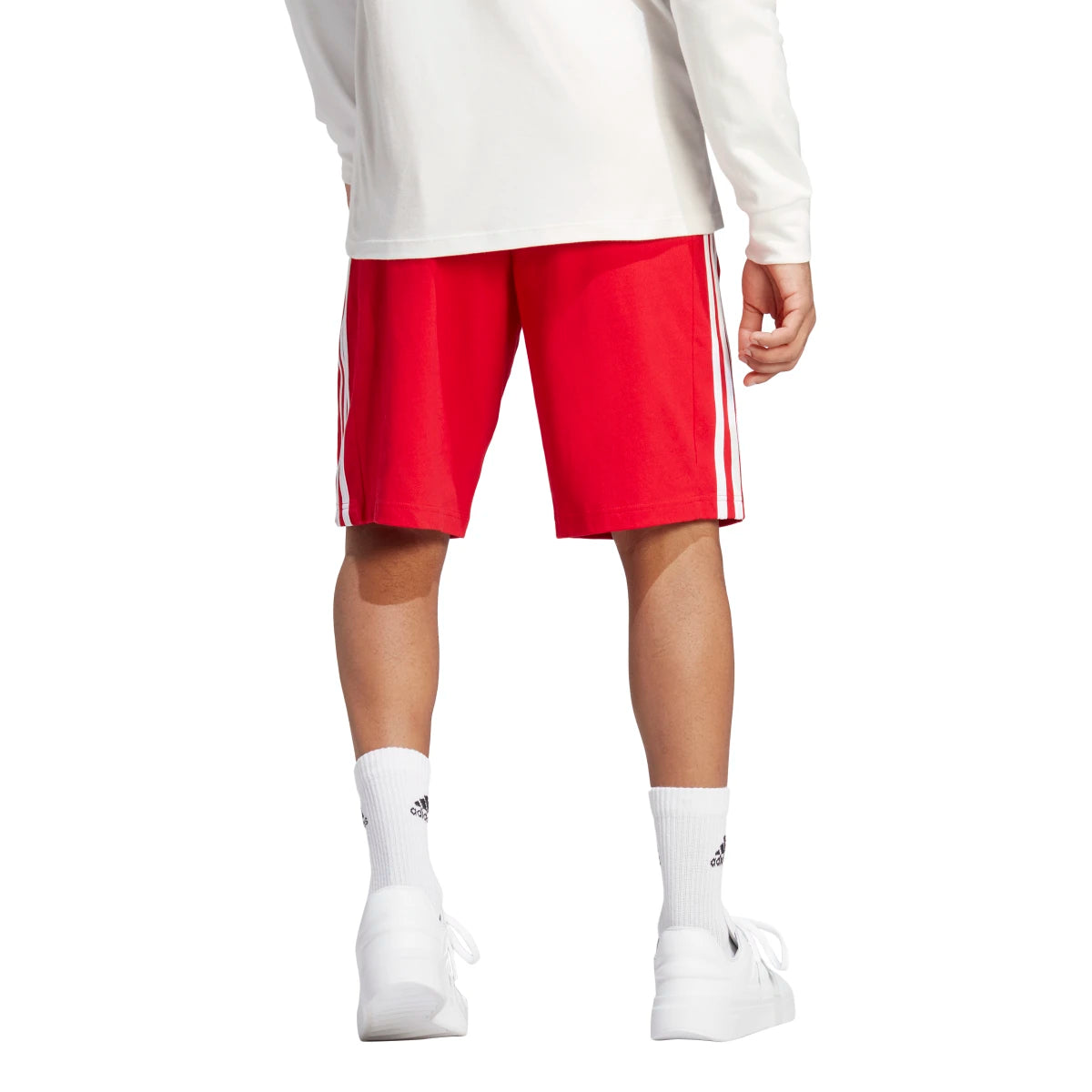 adidas Men's Essentials Single Jersey 3-Stripes Shorts-3