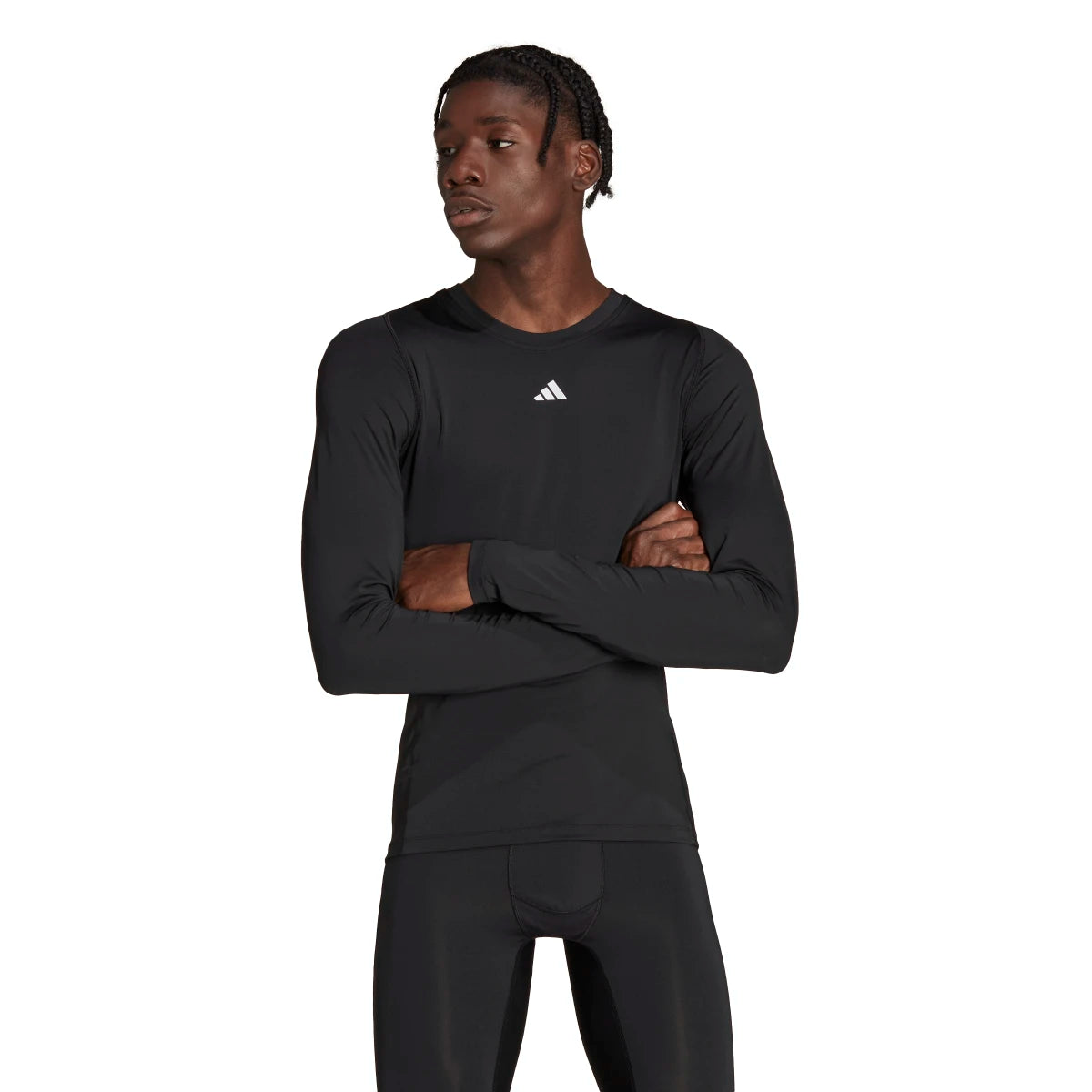 adidas Men's Techfit Aeroready Long-Sleeve Training Tee Mens Apparel Shirts & Tops