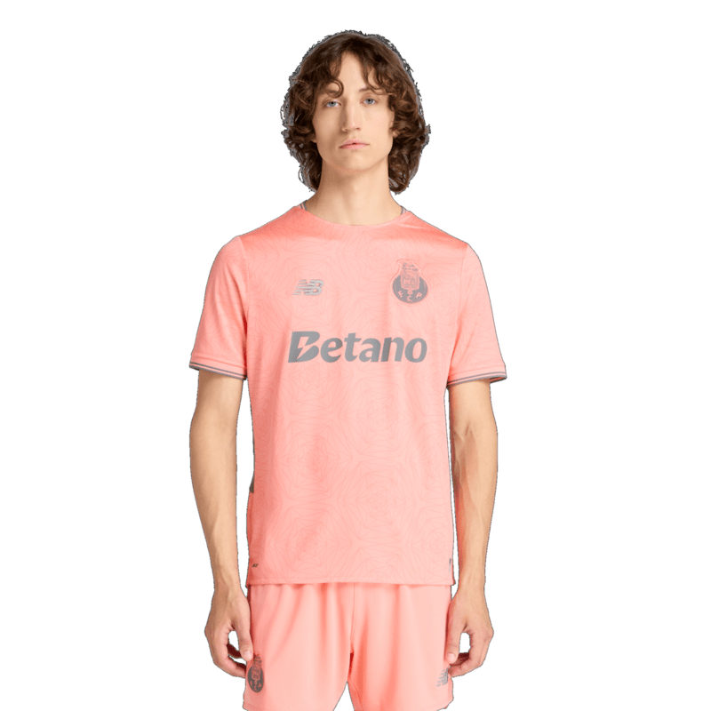 New Balance Men's FC Porto Away Short Sleeve Jersey Soccer Uniforms & Apparel All
