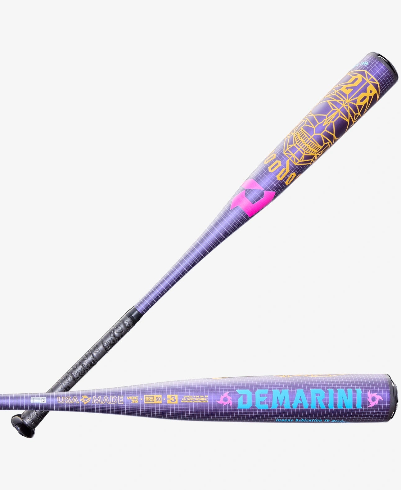 2026 Demarini Voodoo One -3 BBCOR Baseball Bat Baseball Bats All