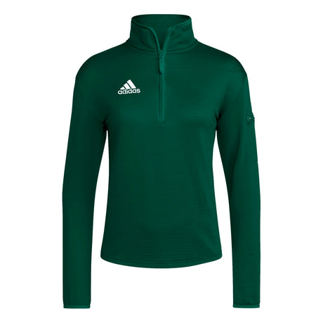 adidas Women's Coach Long Sleeve 1/4 Zip Jacket Womens Apparel Jackets & Vests