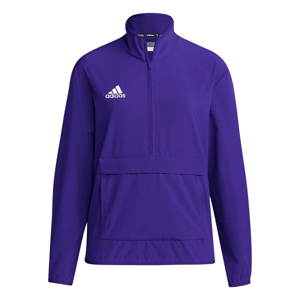 adidas Women's Coach Long Sleeve 1/4 Zip Jacket With Pocket-1
