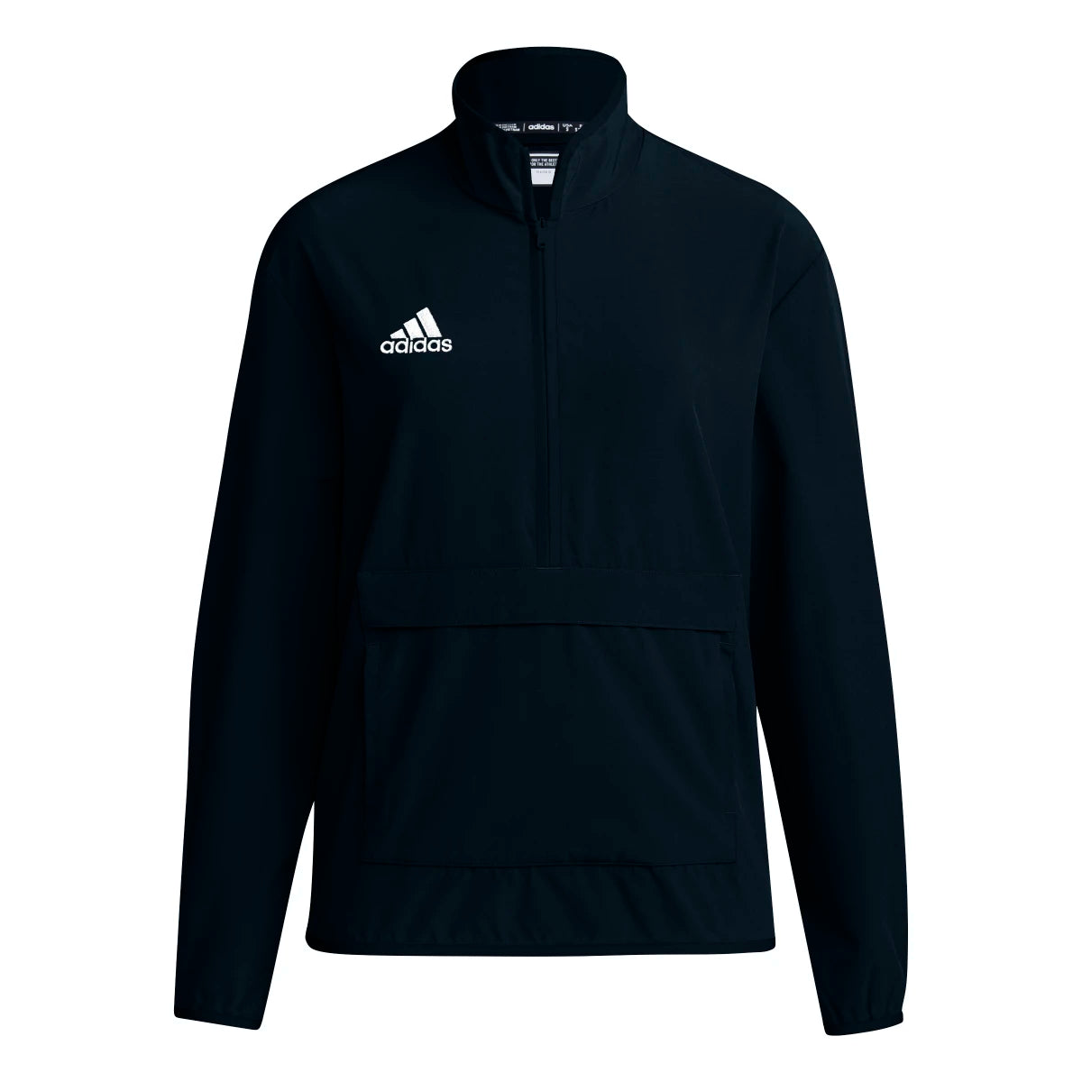 adidas Women's Coach Long Sleeve 1/4 Zip Jacket With Pocket Womens Apparel Jackets & Vests