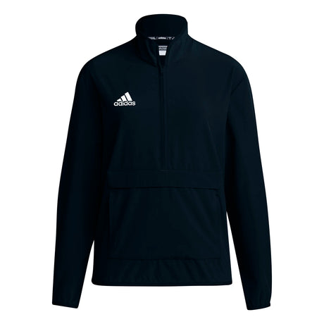 adidas Women's Coach Long Sleeve 1/4 Zip Jacket With Pocket Womens Apparel Jackets & Vests