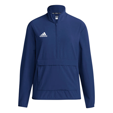 adidas Women's Coach Long Sleeve 1/4 Zip Jacket With Pocket Womens Apparel Jackets & Vests
