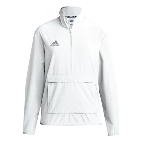 adidas Women's Coach Long Sleeve 1/4 Zip Jacket With Pocket Womens Apparel Jackets & Vests