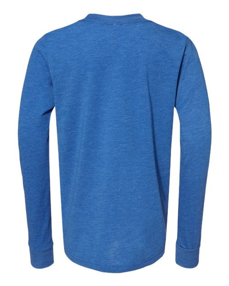 BELLA + CANVAS Youth Triblend Long Sleeve Tee Youth Apparel Shirts & Tops