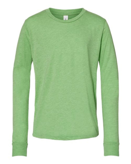 BELLA + CANVAS Youth Triblend Long Sleeve Tee Youth Apparel Shirts & Tops