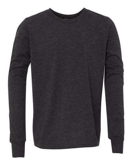 BELLA + CANVAS Youth Triblend Long Sleeve Tee Youth Apparel Shirts & Tops