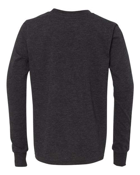 BELLA + CANVAS Youth Triblend Long Sleeve Tee Youth Apparel Shirts & Tops
