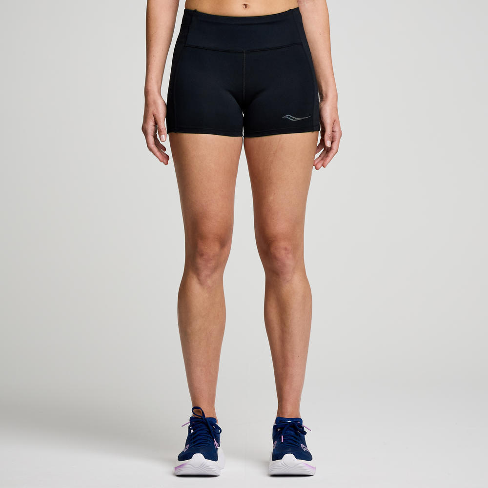 Saucony Women's Fortify 3" Hot Short SAW800450 Womens Apparel Shorts