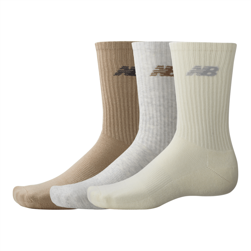 New Balance Everyday Crew 3 Pairs Unisex Accessories Socks