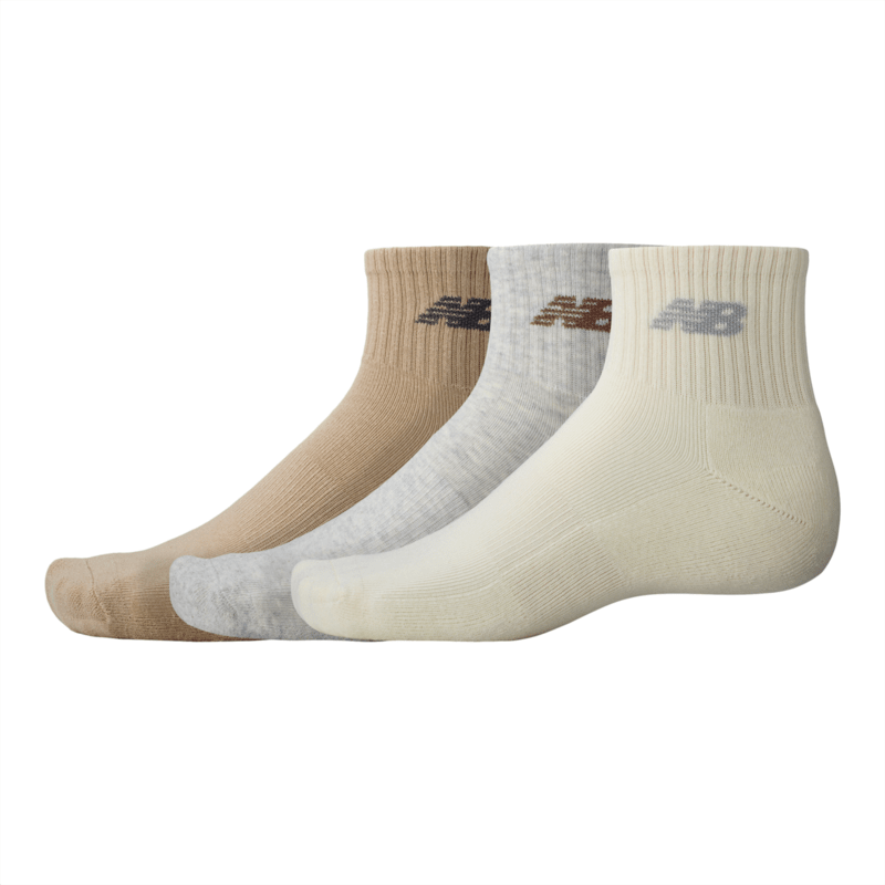 New Balance Everyday Ankle Socks 3 Pack Unisex Accessories Socks
