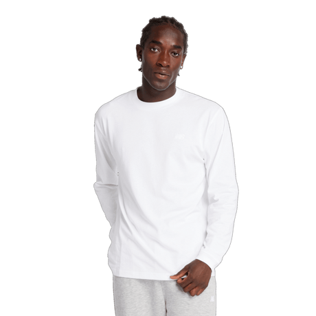 New Balance Men's Athletics Cotton Long Sleeve Mens Apparel Shirts & Tops