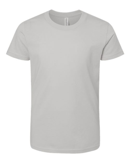BELLA + CANVAS Youth Jersey Short Sleeve Tee BC3001Y Youth Apparel Shirts & Tops