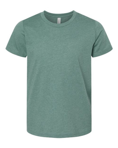 BELLA + CANVAS Youth Boy's Heather CVC Tee Youth Apparel Shirts & Tops